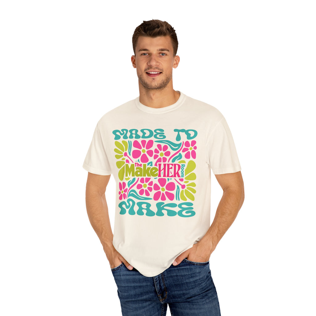 Made to Make Retro MHR Logo Unisex Garment-Dyed Comfort Colors T-shirt