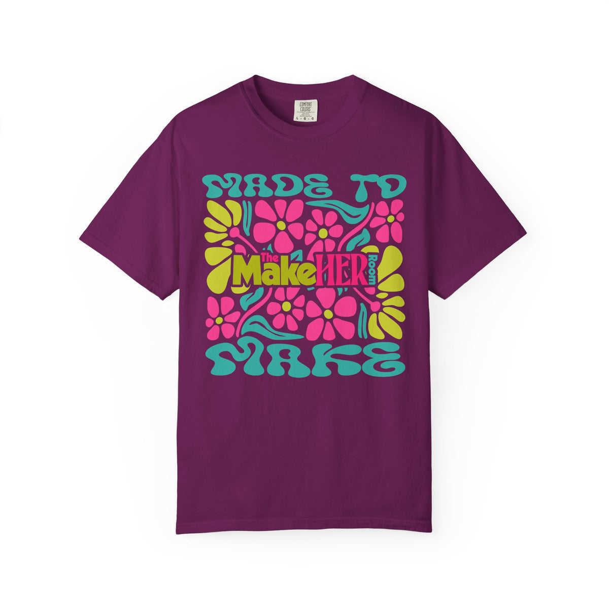 Made to Make Retro MHR Logo Unisex Garment-Dyed Comfort Colors T-shirt