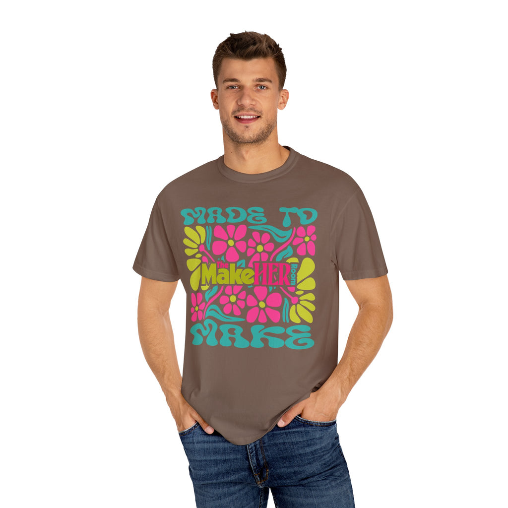 Made to Make Retro MHR Logo Unisex Garment-Dyed Comfort Colors T-shirt