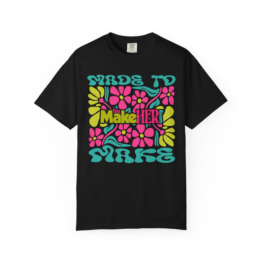 Made to Make Retro MHR Logo Unisex Garment-Dyed Comfort Colors T-shirt