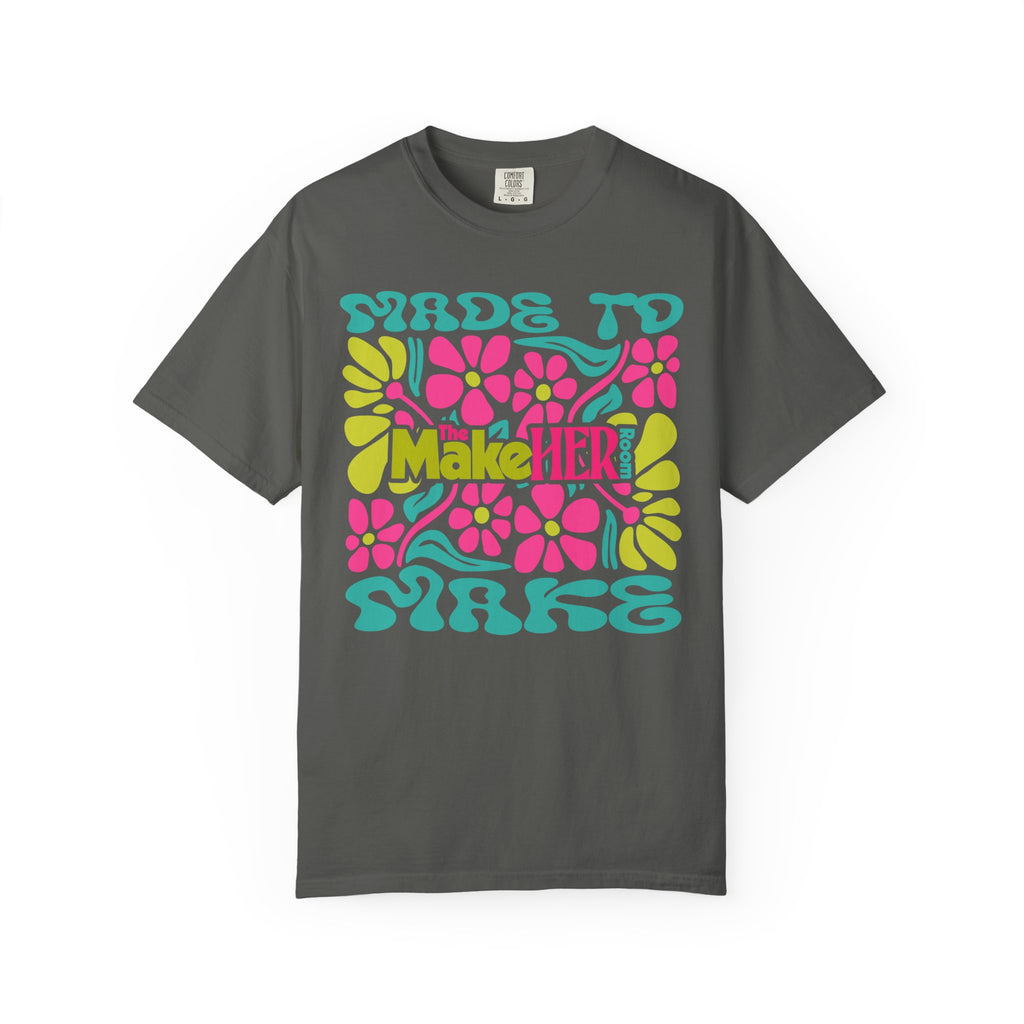 Made to Make Retro MHR Logo Unisex Garment-Dyed Comfort Colors T-shirt