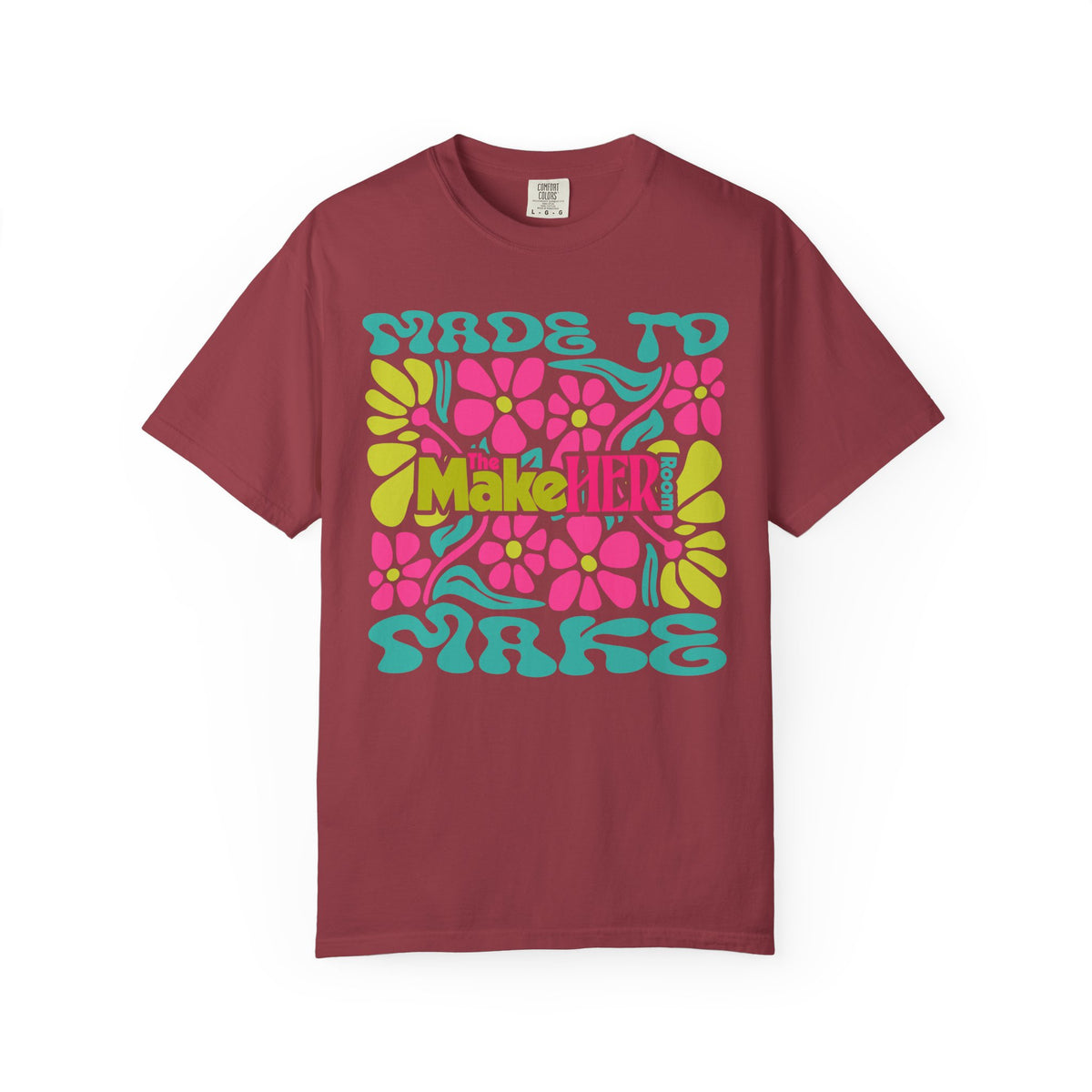 Made to Make Retro MHR Logo Unisex Garment-Dyed Comfort Colors T-shirt